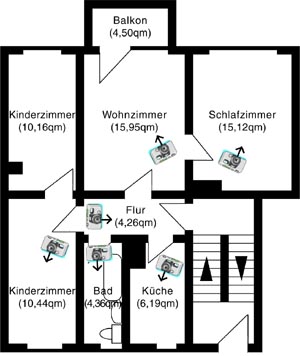 Grundriss 70 qm Wohnung